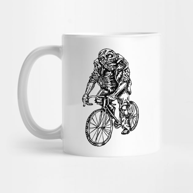 SEEMBO Zombie Cycling Bicycle Cyclist Bicycling Biking Bike by SEEMBO